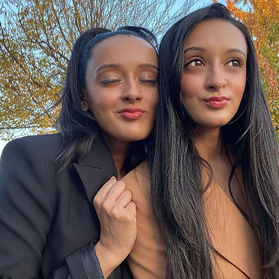 Poonam and Priyanka Shah