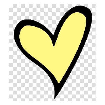 Yellow Heart Art