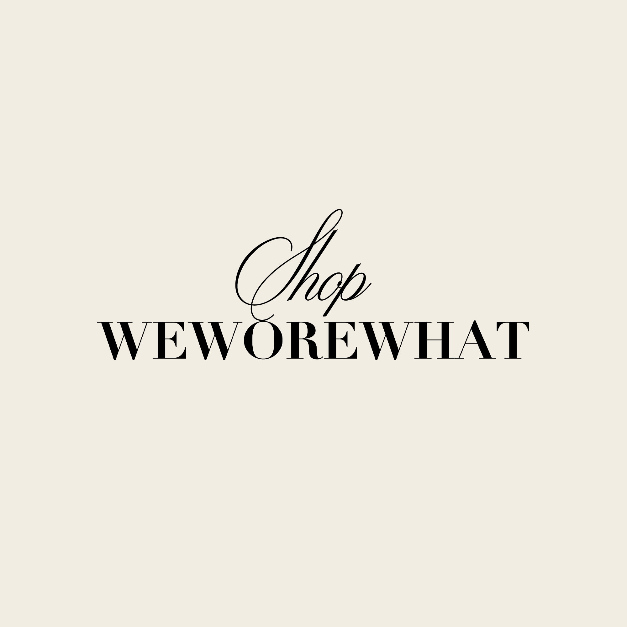 WeWoreWhat