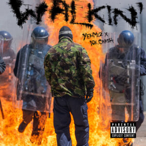 Album cover: Walkin' (feat. 10k.Caash)