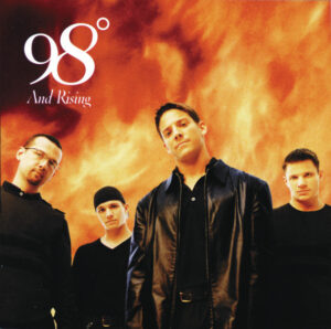 Album cover: 98 Degrees And Rising