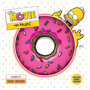 Album cover: The Simpsons Movie: The Music