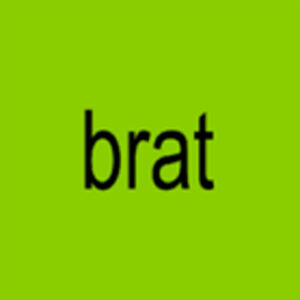 Album cover: BRAT