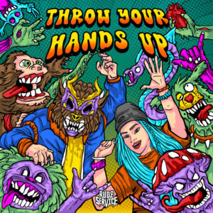 Album cover: Throw Your Hands Up