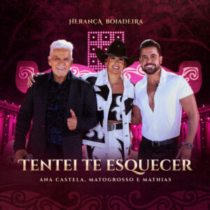 Album cover: Tentei Te Esquecer (Ao Vivo)