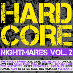 Album cover: Hardcore Nightmares, Vol. 2