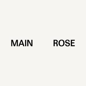 MAIN ROSE